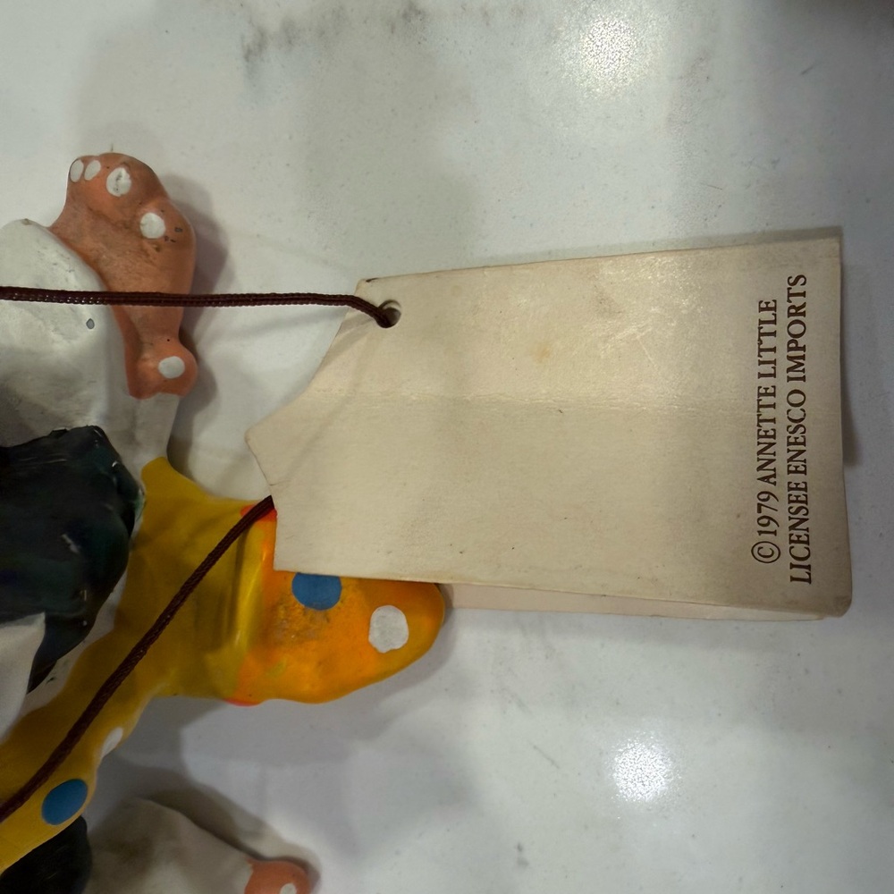 Vintage Annette Little “Here Come the Clowns” Clown Sculpture – 1979 Enesco - Picture 7 of 8